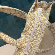 Moon Nude Buttercup Large Shopper Bag - Yellow/White