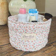 Moon Nude Peony Vanity Bucket - Pink/White