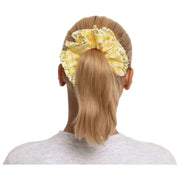 Moon Nude Buttercup Scrunchie - Yellow/White