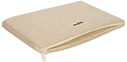 Hindbag Ava Small Weave 13inch Laptop Case - Nude Beige