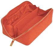 Alice Wheeler London Luxury Small Train Case - Orange
