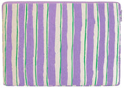 Hindbag Ava Small 13inch Laptop Case - Green/Parma Stripes