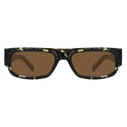 A.Kjaerbede Jean Sunglasses - Black/Yellow Tortoise