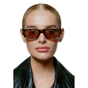 A.Kjaerbede Jean Sunglasses - Black/Yellow Tortoise