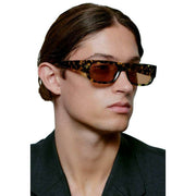 A.Kjaerbede Jean Sunglasses - Black/Yellow Tortoise