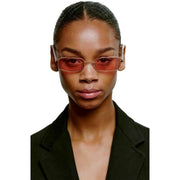 A.Kjaerbede Noah Sunglasses - Rose Gold/Galactic Pink