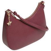 Alice Wheeler London Ascot Shoulder Bag - Berry Red