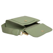 Alice Wheeler London Bloomsbury Crossbody Bag - Sage Green