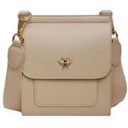 Alice Wheeler London Bloomsbury Crossbody Bag - Stone Beige