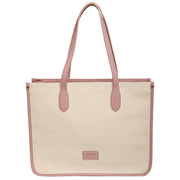 Alice Wheeler London Kingston Canvas Tote Bag - Pink