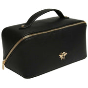 Alice Wheeler London Luxury Travel Train Case - Black