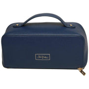 Alice Wheeler London Luxury Travel Train Case - Navy