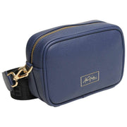 Alice Wheeler London Mini Soho Camera Cross Body Bag - Navy