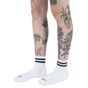 American Socks Old School Ankle High Socks - White