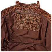 Roka Marylebone Large Cotton Canvas Oversized Tote Bag - Mini Leopard Brown
