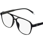 Barner Brad Glossy Blue Light Reading Glasses - Black Noir