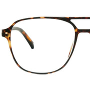 Barner Brad Glossy Blue Light Reading Glasses - Brown Tortoise