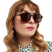 Barner Brad Glossy Sunglasses - Brown Tortoise/Cocoa Brown