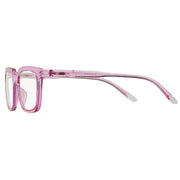 Barner Holly Glossy Blue Light Reading Glasses - Blush Pink