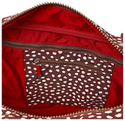 Roka Gatwick Medium Recycled Canvas Duffle Bag - Brown Dot