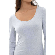 mey-cotton-pure-long-sleeved-top---light-grey-melange-35472570