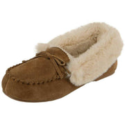 isotoner-genuine-suede-moccasin-slippers---tan-34523453