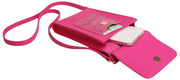 Alice Wheeler London Mini Bloomsbury Crossbody Bag - Hot Pink