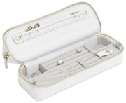 Stackers Cosmetic and Jewellery Bag - Pebble White