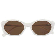 Botaniq Oval Cat-Eye Sunglasses - White