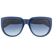 Botaniq Retro Round Sunglasses - Green/Blue