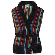 Bown of London Dundee Dressing Gown - Black/Multi-colour