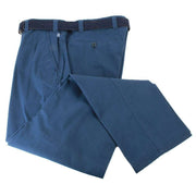 BRUHL Catania B Nanotec Gabardine Stretch Chinos - Marine Navy