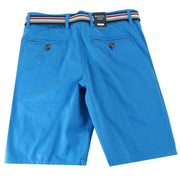 BRUHL Fano Tailored Shorts - Azure Blue