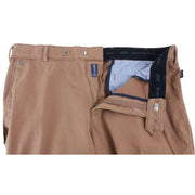 BRUHL Montana Pima Stretch Gabardine Autumn Weight Chinos - Putty Beige