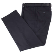 BRUHL Robert Lightweight Wool Mix Smart Trousers - Marine Navy