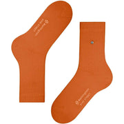 Burlington Bond Street Socks - Carrot Orange