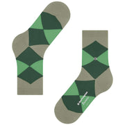 Burlington Bonnie Short Socks - Leaf Green