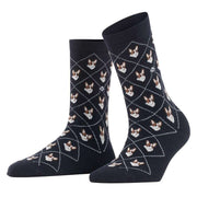 Burlington Corgi Socks - Black