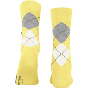 Burlington Covent Garden Socks - Vanilla Yellow