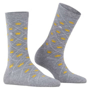 Burlington Crown Socks - Light Grey