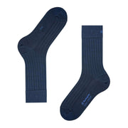 Burlington Duke Street Socks - Marine Blue
