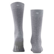 Burlington Duke Street Socks - Steel Mel