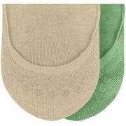 Burlington Everyday 2-Pack Invisible Socks - Persian Green
