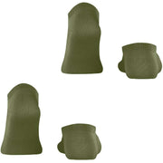 Burlington Everyday 2-Pack Sneaker Socks - Salvia Green