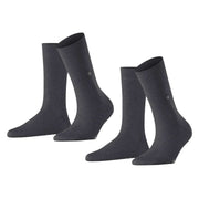 Burlington Everyday 2-Pack Socks - Dark Grey