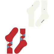 Burlington Everyday Mix 2-Pack Socks - Tulip Red