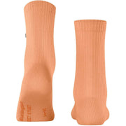 Burlington Fleet Street Socks - Peach Orange