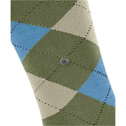 Burlington King Knee High Socks - Salvia Green