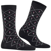 Burlington Lipstick Socks - Black