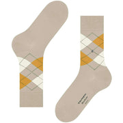 Burlington Manchester Socks - Cream Beige